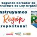 Listo el segundo borrador de la ley Orgánica de la Región Metropolitana .
