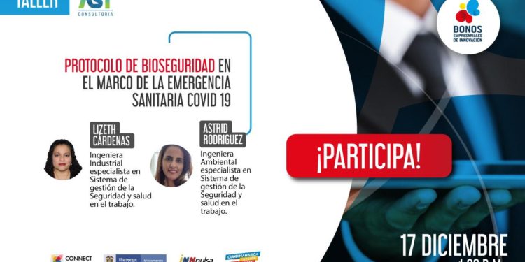 Empresarios cundinamarqueses serán capacitados en normas de bioseguridad frente a la Pandemia mundial del Covid -19 .