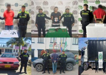 Mediante operativos de control fueron capturadas 41 personas en Cundinamarca.