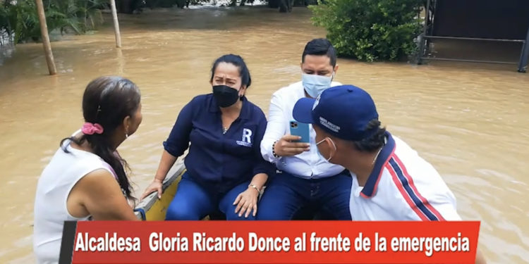 Evacuación inmediata de familias en riesgo por creciente del río Sumapaz, solicitó la alcaldesa de Ricaurte.