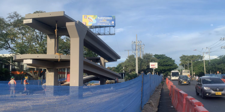 Por la construcción de puentes peatonales en Ricaurte y Nilo se presentarán cambios en la movilidad.