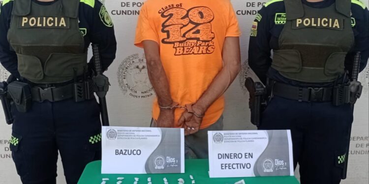 Por microtráfico, cayeron en Flandes alias “Pava” y alias “Barba”.