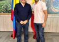 Importante reunión entre Jorge Rey y Mauricio Lizcano.