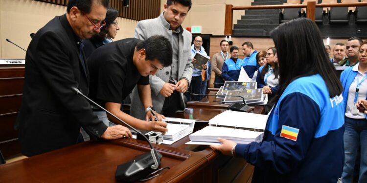 Gobernación radica proyecto de presupuesto por $7,17 billones para el año 2027.