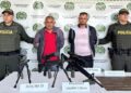 Capturados delincuentes que transportaban armamento por carreteras de Cundinamarca.