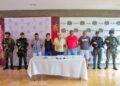 Por extorsión agravada y concierto para delinquir,  fueron capturados seis sujetos en el norte del Tolima.