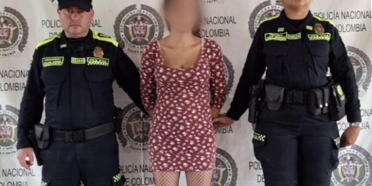 Una mujer, entre los capturados por la Policía de Girardot, por el delito de hurto calificado.