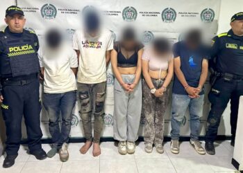 Contundente golpe a la delincuencia en Cundinamarca. Cinco personas capturadas por secuestro, hurto y extorsión.