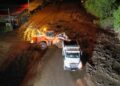 Avanza remoción de lodo tras derrumbe en la vía Mosquera-La Mesa.