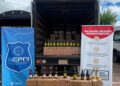 Más de 1.800 botellas de licor incautadas deja operativo de la Gobernación de Cundinamarca.