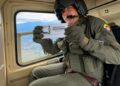Ofensiva pedagógica de la Fuerza Aérea contra la minería ilegal sobre los municipios de Ataco y Chaparral, en el Tolima.