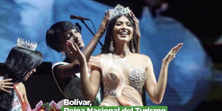 La representante de Bolívar, Josabeth Carolina Morales, fue coronada como Reina Nacional del Turismo 2026.